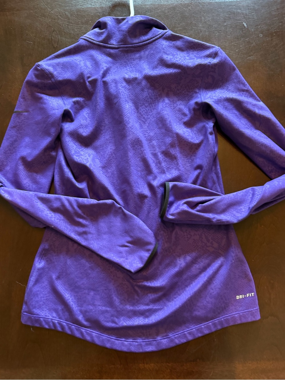 Nike Purple Dri-FIT Women's Long Sleeve Athletic Top